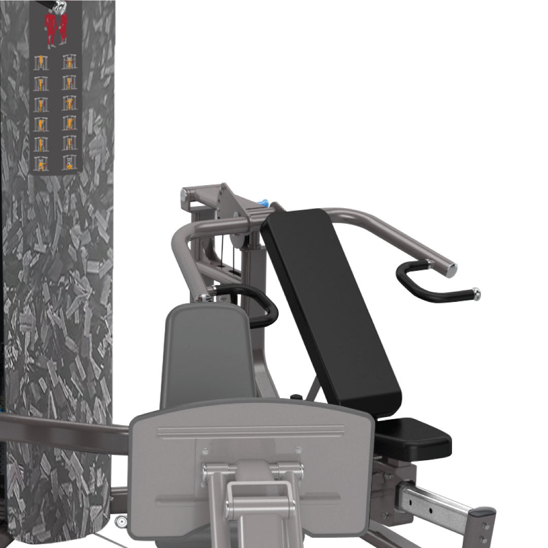 HOME GYMS - 3 STACK MULTI STATION HG-001
