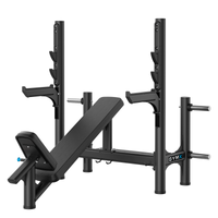 GYMX INCLINE OLYMPIC BENCH  - Free Weight Training FX003