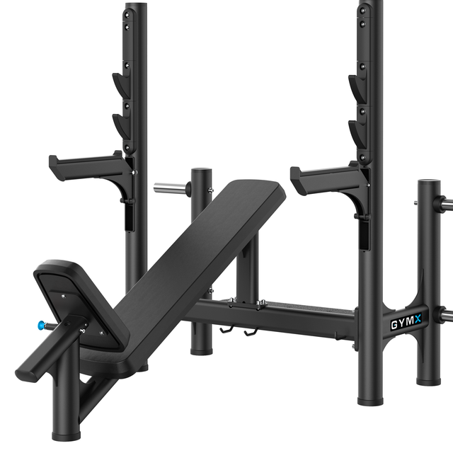 GYMX INCLINE OLYMPIC BENCH  - Free Weight Training FX003