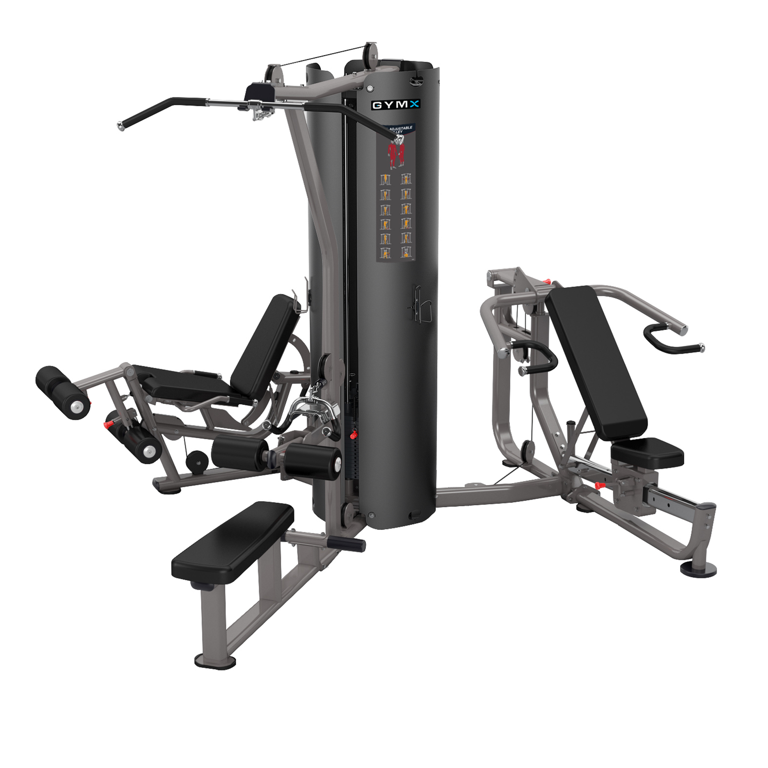 HOME GYMS - 3 STACK MULTI STATION HG-001