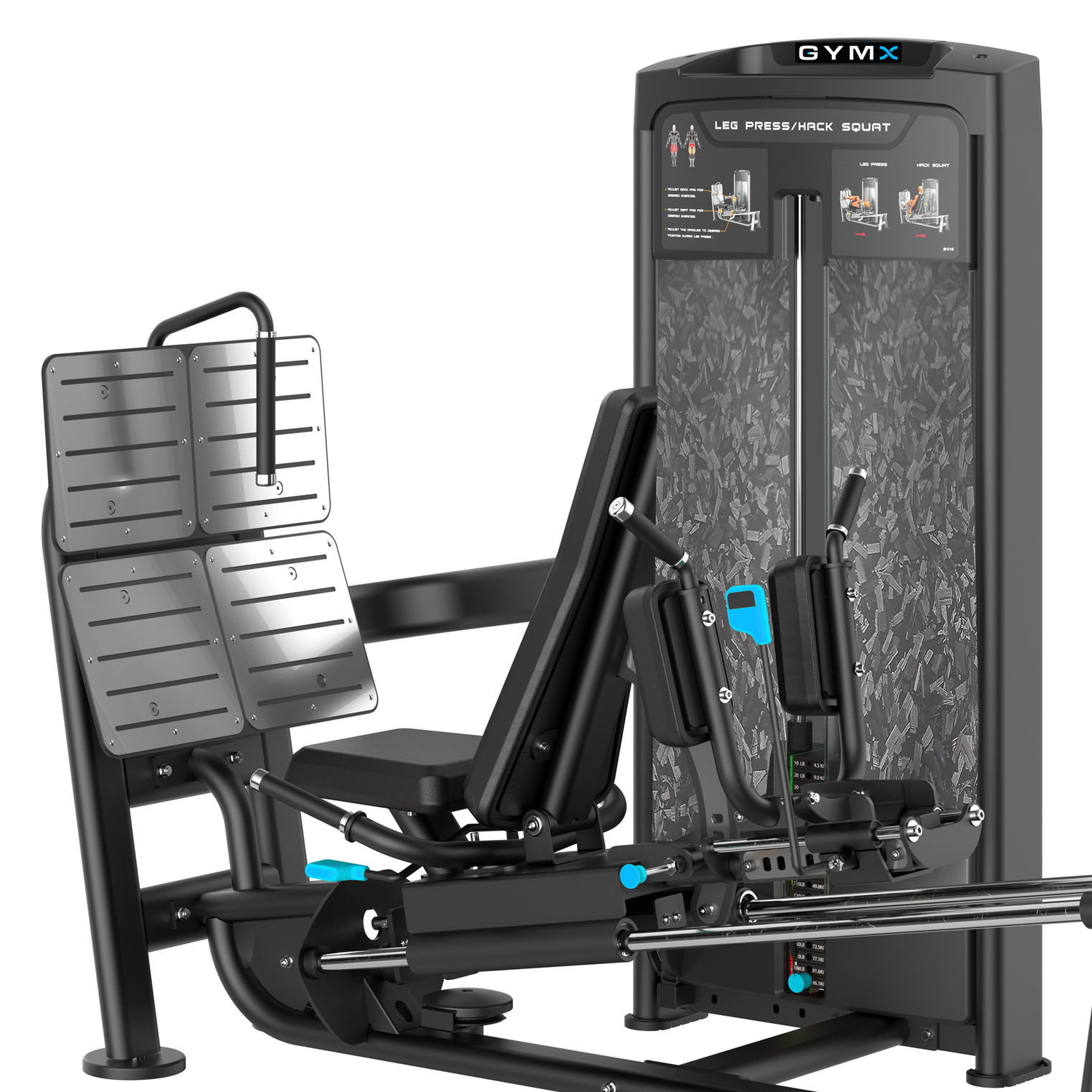 VX11 - GYMX LEG PRESS / HACK SQUA