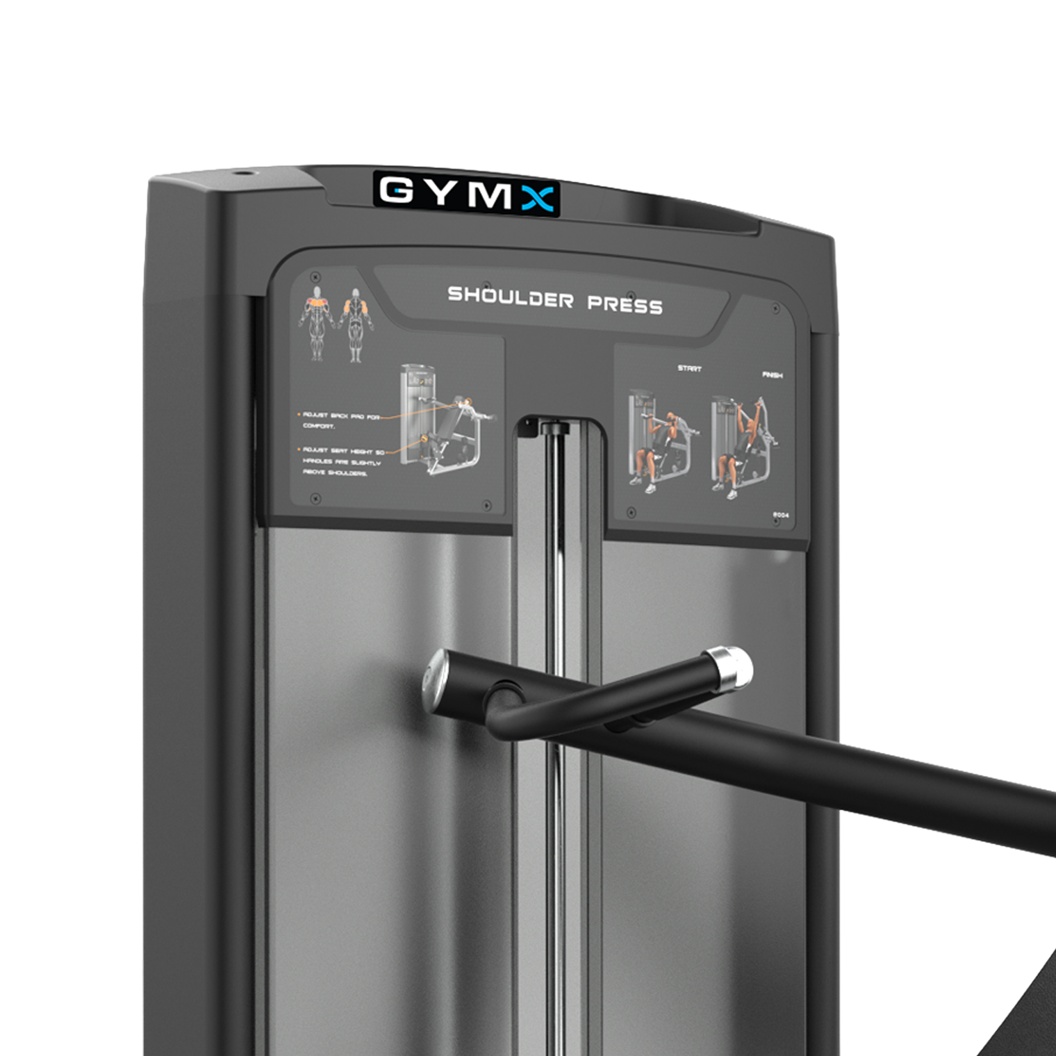 GYMX SHOULDER PRESS - Pin Loaded Strength Machine VX8004