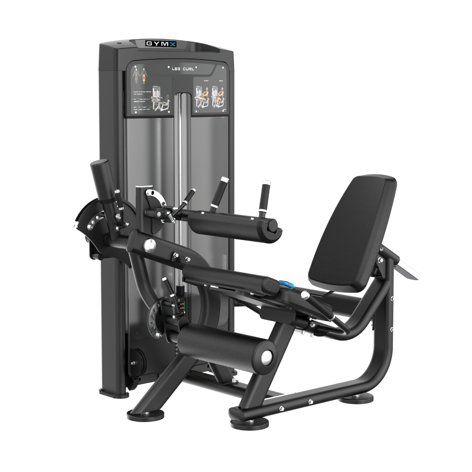 GYMX LEG CURL - Pin Loaded Strength Machine VX8013