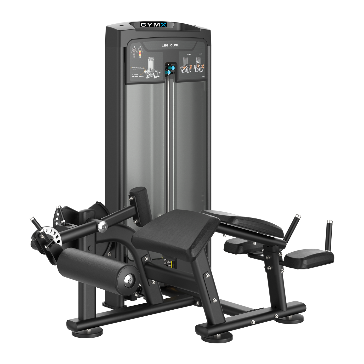 GYMX LEG CURL - Pin Loaded Strength Machine VX8015