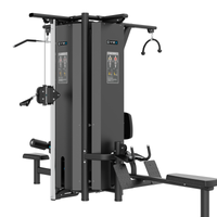 GYMX 4 STACK MULTI-STATION - Pin Loaded Strength Machine VX8023