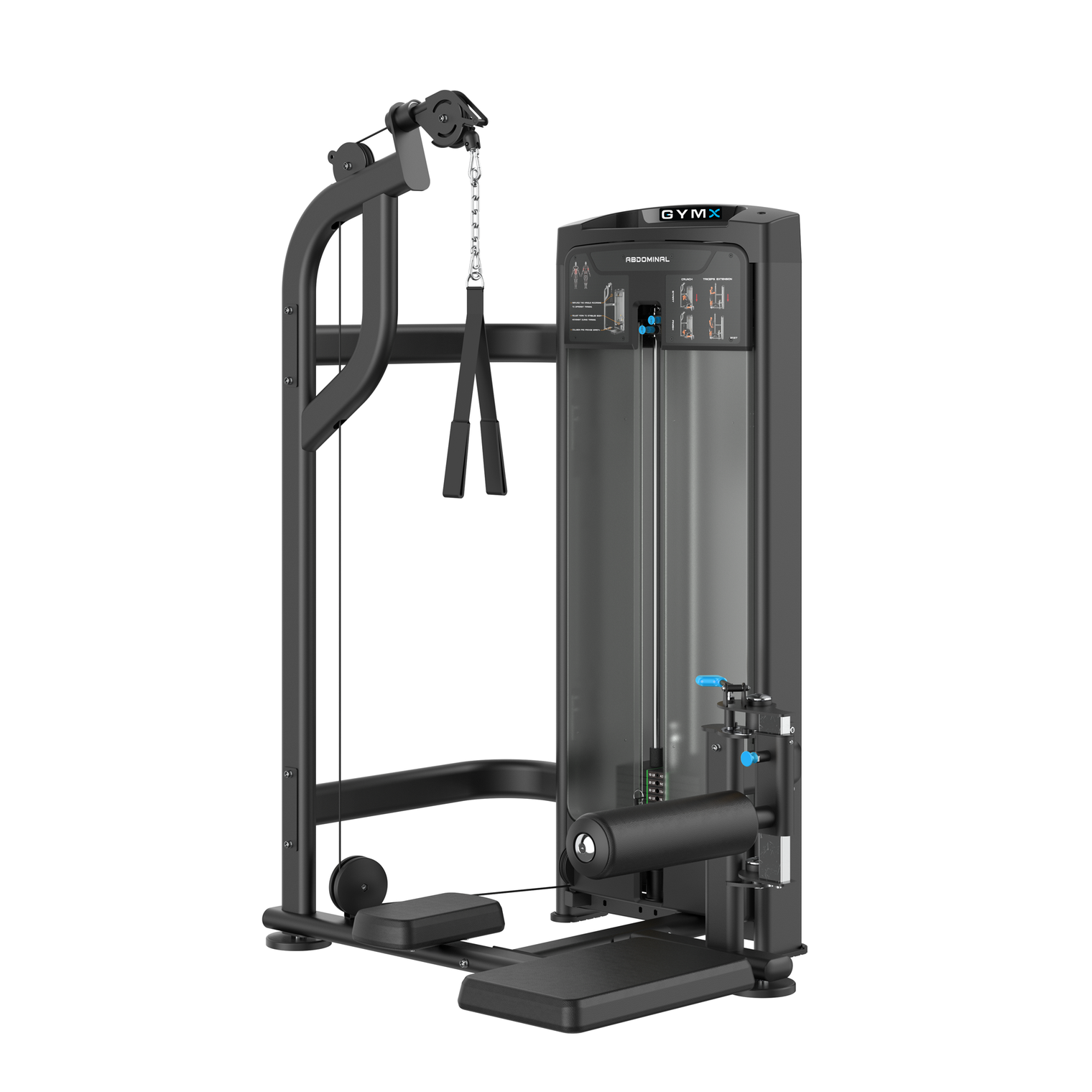 GYMX ABDOMINAL - Pin Loaded Strength Machine VX8027